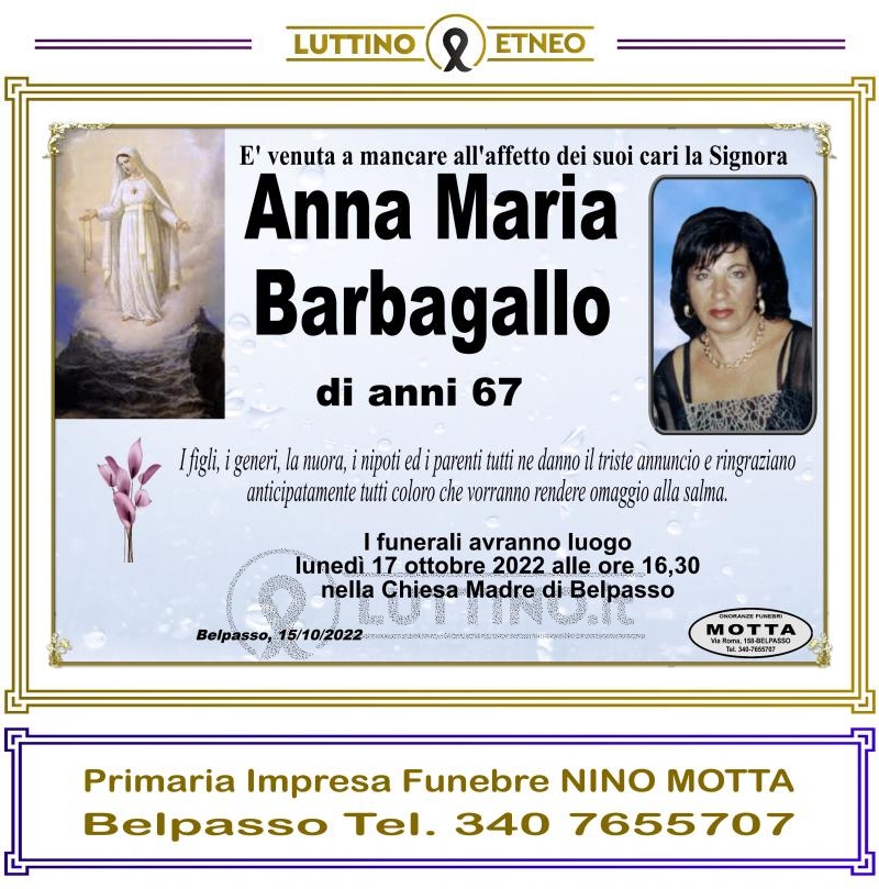 Anna Maria Barbagallo